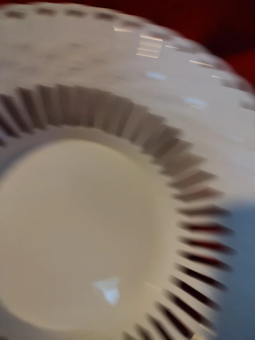 Dolce Vita White Pierced Ceramic Serving Platter